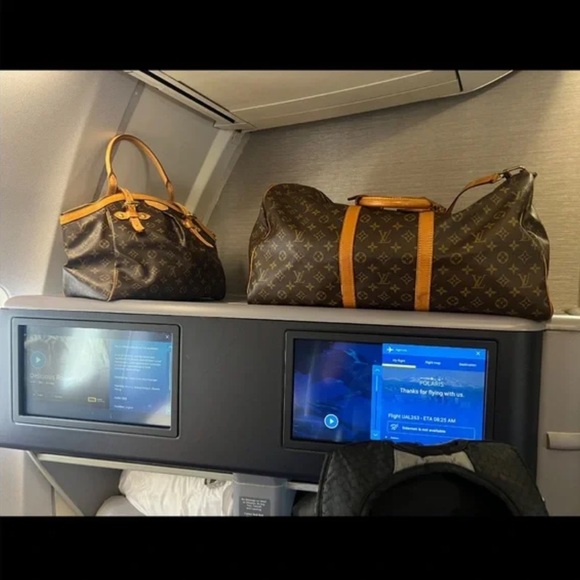 LV Monogram Keepall 55 w/ D Rings - Picture 1 of 7